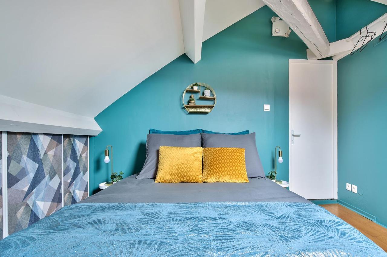 Appartement Le Cocon Chalonnais - Centre ภายนอก รูปภาพ