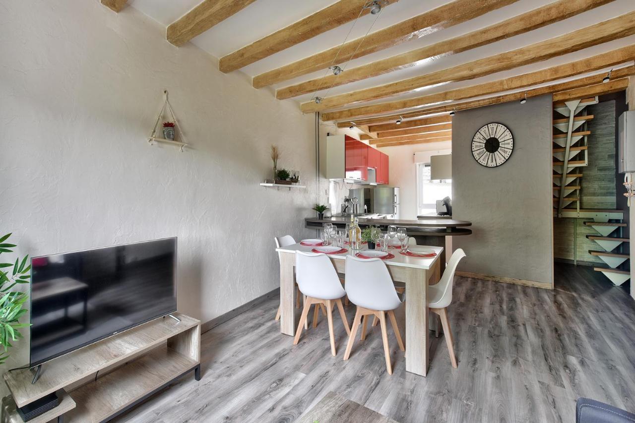 Appartement Le Cocon Chalonnais - Centre ภายนอก รูปภาพ