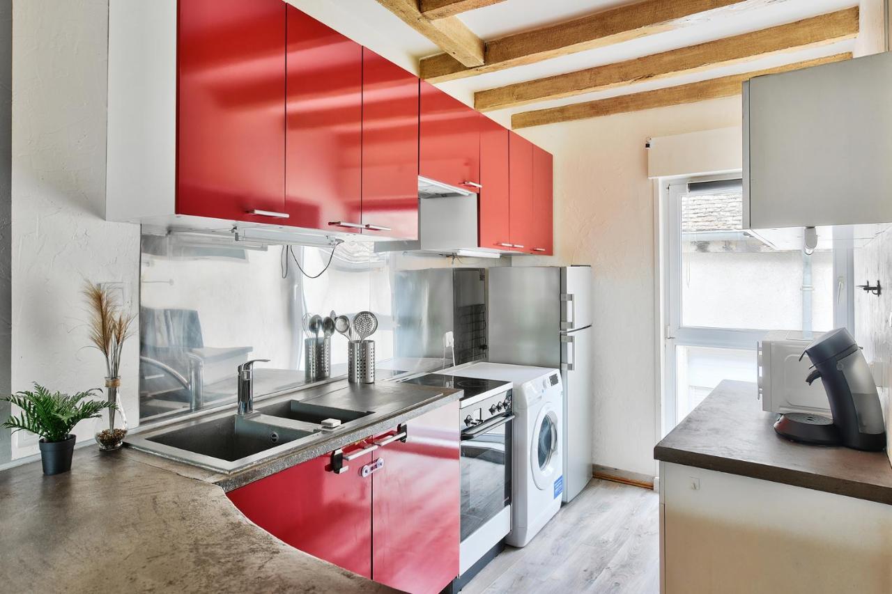 Appartement Le Cocon Chalonnais - Centre ภายนอก รูปภาพ