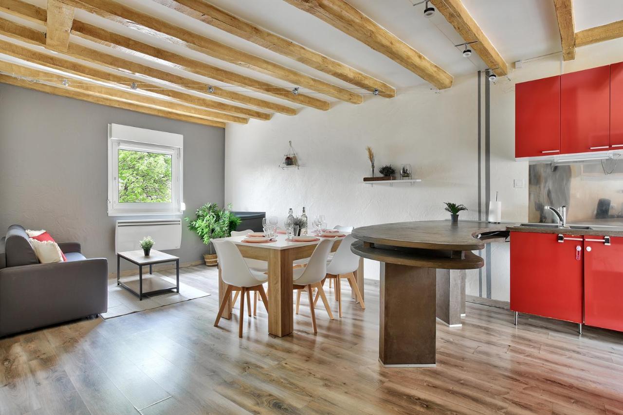 Appartement Le Cocon Chalonnais - Centre ภายนอก รูปภาพ